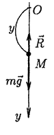 Пример уравнения движения