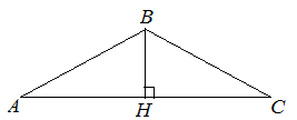 Пример 1, боковая сторона равнобедренного треугольника