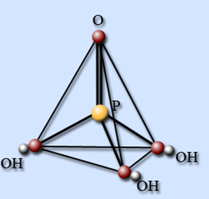 Строение молекулы ортофосфорной кислоты