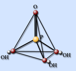 Строение молекулы ортофосфорной кислоты и молярная масса H3PO4