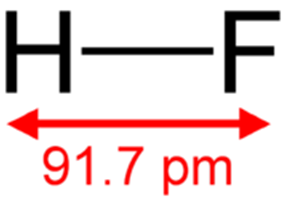 Графическая формула плавиковой кислоты
