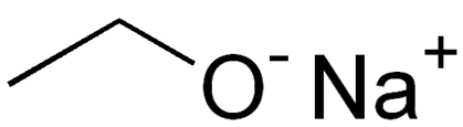 Графическая формула этилата натрия