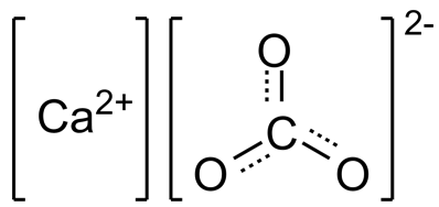 Структурная формула карбоната кальция