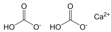 Структурная формула гидрокарбоната кальция