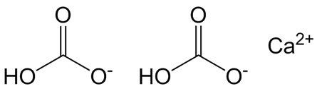 Графическая формула гидрокарбоната кальция