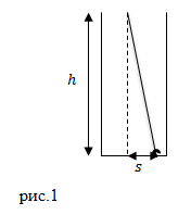 Закон инерции, пример 1