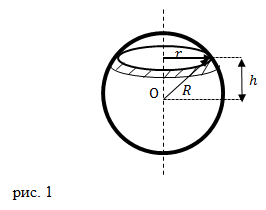 Момент инерции, пример 1