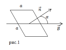 Явление электромагнитной индукции, пример 1