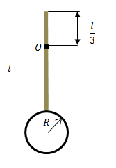 Момент инерции тела, пример 1