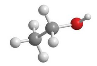 Строение молекулы этанола
